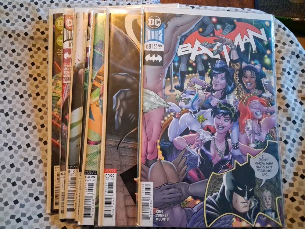 BATMAN Lot Of 8 High Grade Nm Issues Between #68-111 Modern DC Comics